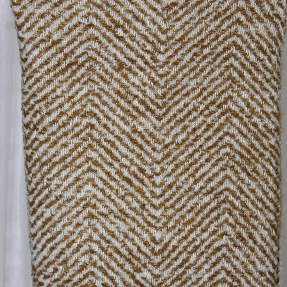 West Elm Brushed Plaid Faux Mohair Throw. Sz. 50